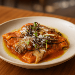 Roasted Eggplant Agnolotti