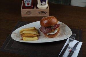 Oyster Mushroom Burger