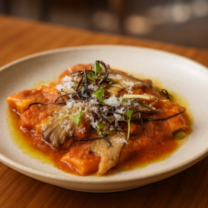 Roasted Eggplant Agnolotti