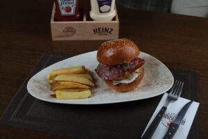 Oyster Mushroom Burger